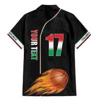 Custom Italian Republic Baketball Family Matching Mermaid Dress and Hawaiian Shirt Sporty Style