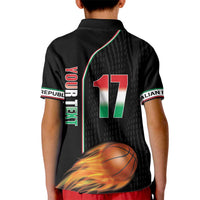 Custom Italian Republic Baketball Kid Polo Shirt Sporty Style