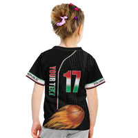 Custom Italian Republic Baketball Kid T Shirt Sporty Style