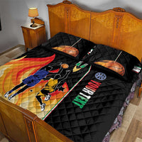 Custom Italian Republic Baketball Quilt Bed Set Sporty Style