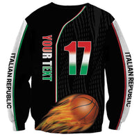 Custom Italian Republic Baketball Sweatshirt Sporty Style