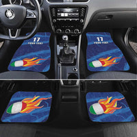Italian Republic Rugby Custom Car Mats Sporty Style