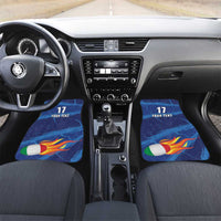 Italian Republic Rugby Custom Car Mats Sporty Style