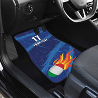 Italian Republic Rugby Custom Car Mats Sporty Style