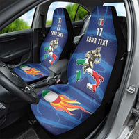 Italian Republic Rugby Custom Car Seat Cover Sporty Style