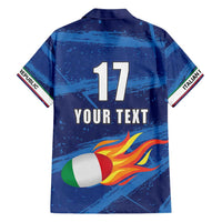 Italian Republic Rugby Custom Hawaiian Shirt Sporty Style