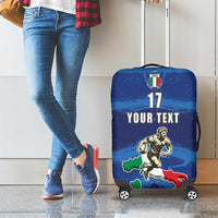 Italian Republic Rugby Custom Luggage Cover Sporty Style