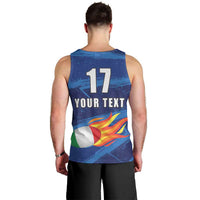 Italian Republic Rugby Custom Men Tank Top Sporty Style