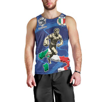 Italian Republic Rugby Custom Men Tank Top Sporty Style