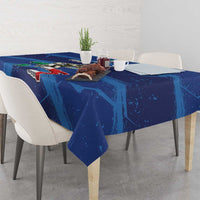 Italian Republic Rugby Custom Tablecloth Sporty Style