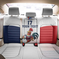 France Rugby Custom Back Car Seat Cover Come on Les Bleus White Style