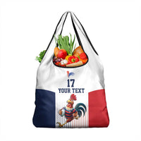 France Rugby Custom Grocery Bag Come on Les Bleus White Style