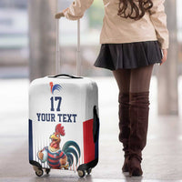 France Rugby Custom Luggage Cover Come on Les Bleus White Style