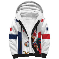 France Rugby Custom Sherpa Hoodie Come on Les Bleus White Style