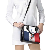 France Rugby Custom Shoulder Handbag Come on Les Bleus White Style