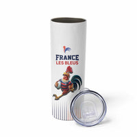 France Rugby Custom Skinny Tumbler Come on Les Bleus White Style
