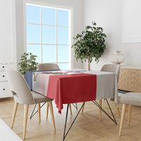 France Rugby Custom Tablecloth Come on Les Bleus White Style