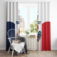 France Rugby Custom Window Curtain Come on Les Bleus White Style