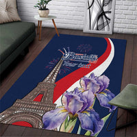 Personalized France Bastille Day Area Rug Le 14 Juillet