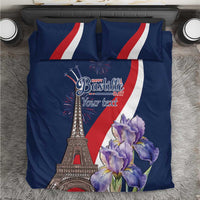 Personalized France Bastille Day Bedding Set Le 14 Juillet