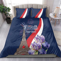 Personalized France Bastille Day Bedding Set Le 14 Juillet
