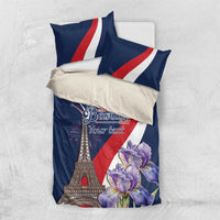 Personalized France Bastille Day Bedding Set Le 14 Juillet