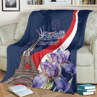 Personalized France Bastille Day Blanket Le 14 Juillet