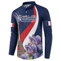 Personalized France Bastille Day Button Sweatshirt Le 14 Juillet