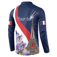 Personalized France Bastille Day Button Sweatshirt Le 14 Juillet