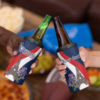 Personalized France Bastille Day 4 in 1 Can Cooler Tumbler Le 14 Juillet