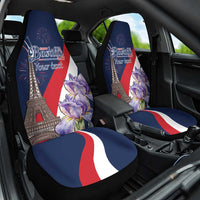 Personalized France Bastille Day Car Seat Cover Le 14 Juillet