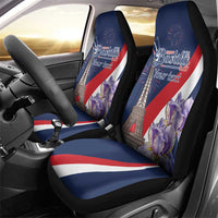 Personalized France Bastille Day Car Seat Cover Le 14 Juillet