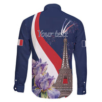 Personalized France Bastille Day Family Matching Off Shoulder Maxi Dress and Hawaiian Shirt Le 14 Juillet