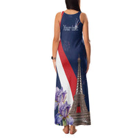 Personalized France Bastille Day Family Matching Tank Maxi Dress and Hawaiian Shirt Le 14 Juillet