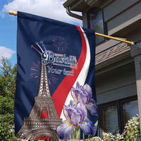 Personalized France Bastille Day Garden Flag Le 14 Juillet
