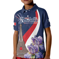Personalized France Bastille Day Kid Polo Shirt Le 14 Juillet