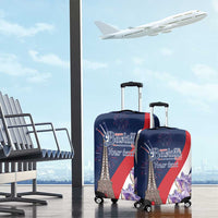 Personalized France Bastille Day Luggage Cover Le 14 Juillet