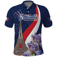 Personalized France Bastille Day Polo Shirt Le 14 Juillet
