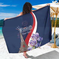 Personalized France Bastille Day Sarong Le 14 Juillet