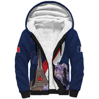 Personalized France Bastille Day Sherpa Hoodie Le 14 Juillet