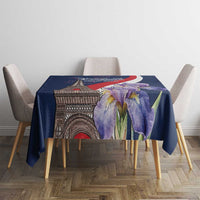 Personalized France Bastille Day Tablecloth Le 14 Juillet