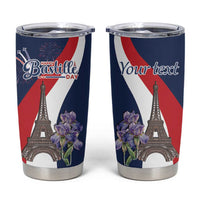 Personalized France Bastille Day Tumbler Cup Le 14 Juillet