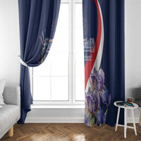 Personalized France Bastille Day Window Curtain Le 14 Juillet
