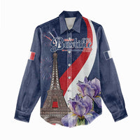 Personalized France Bastille Day Women Casual Shirt Le 14 Juillet