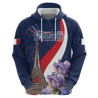 Personalized France Bastille Day Zip Hoodie Le 14 Juillet