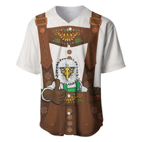 Lederhosen Costume Germany Baseball Jersey Bald Eagles With Traditional German Pattern
