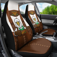 Lederhosen Costume Germany Car Seat Cover Bald Eagles With Traditional German Pattern