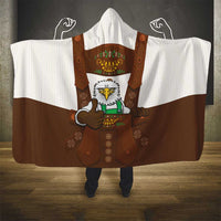 Lederhosen Costume Germany Hooded Blanket Bald Eagles With Traditional German Pattern
