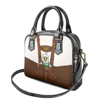 Lederhosen Costume Germany Shoulder Handbag Bald Eagles With Traditional German Pattern