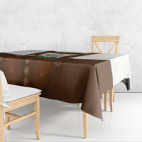 Lederhosen Costume Germany Tablecloth Bald Eagles With Traditional German Pattern